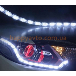 Crystal LED DRL с бегущим поворотом